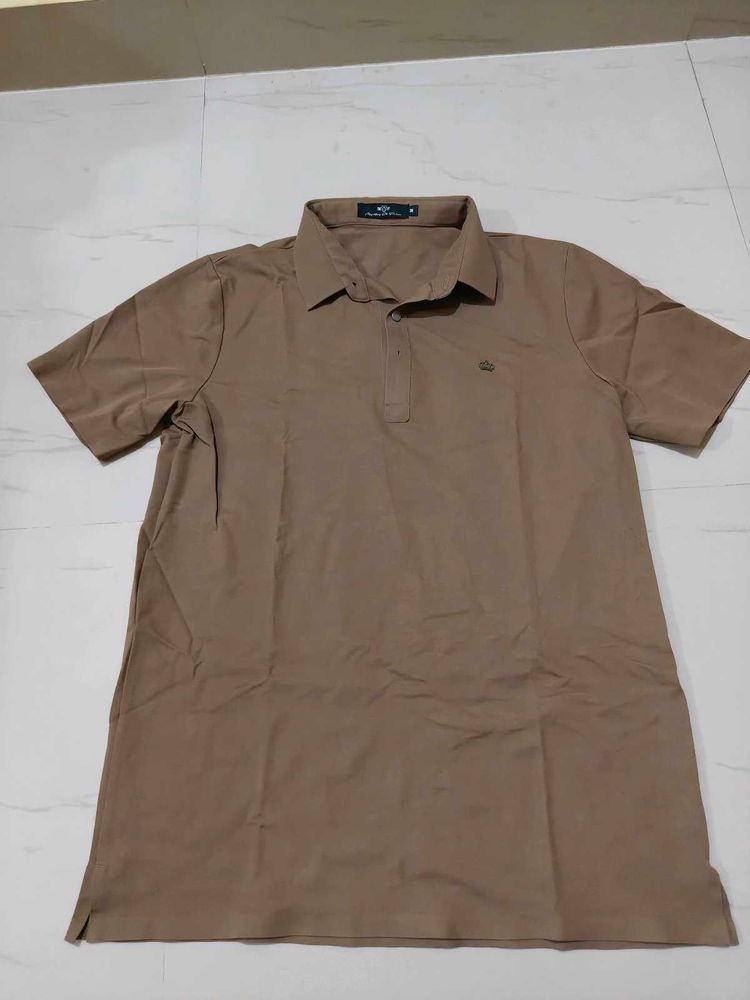 Men's Brown Polo Shirt