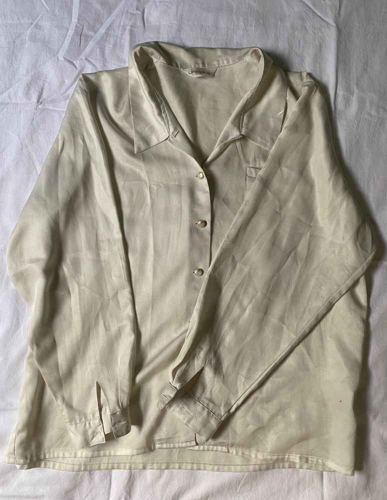 Elegant Cream Blouse