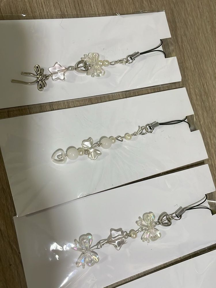 kawai phone charms💗🤍