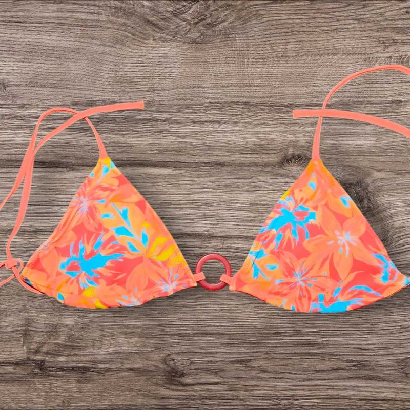 Undiz Original Vibrant Floral Bikini Top