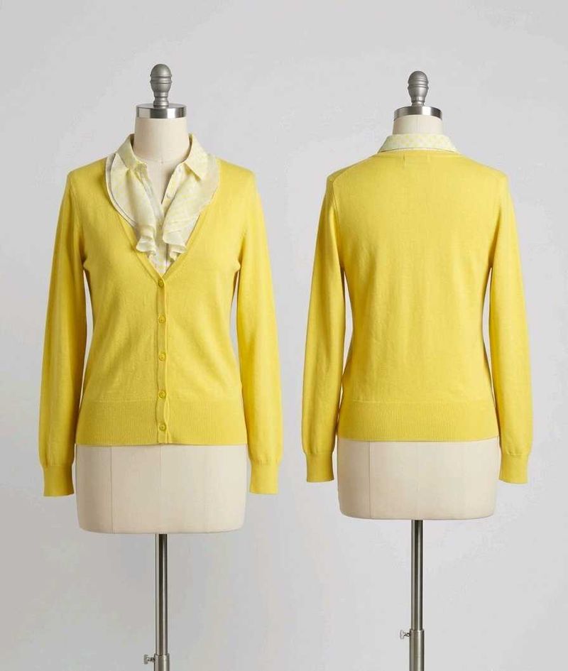 Collar detailing cardigan