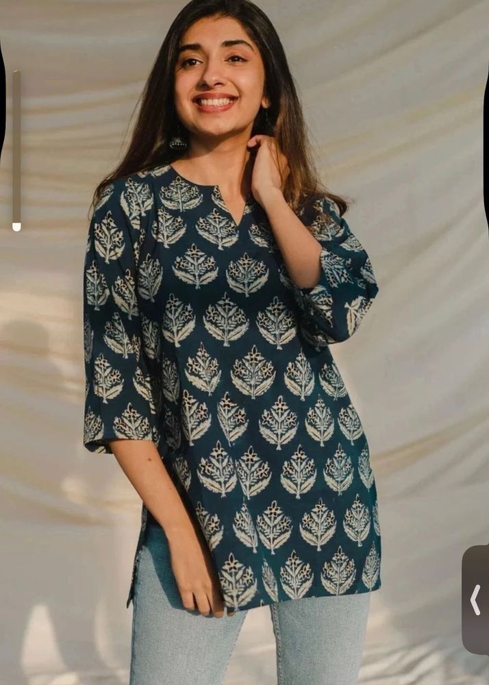 Casual Regular Sleeves Printed Kurta 💙