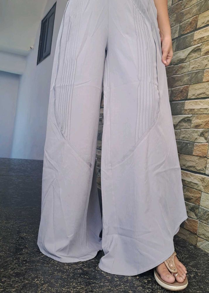 Flowy Wide Leg Pants - 20