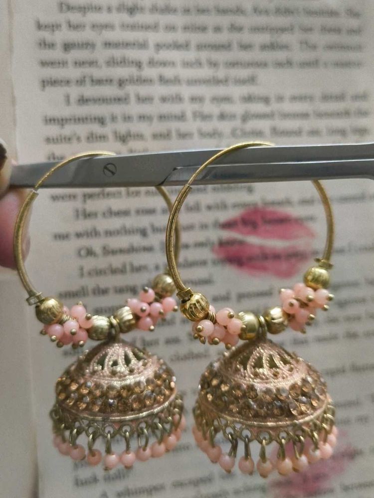 Traditional Jhumka Hoop Earrings