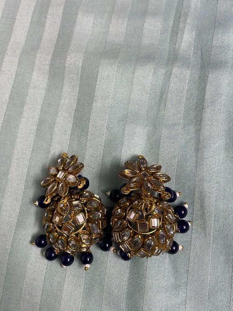 Beautiful Kundan &amp; Pearl Earrings