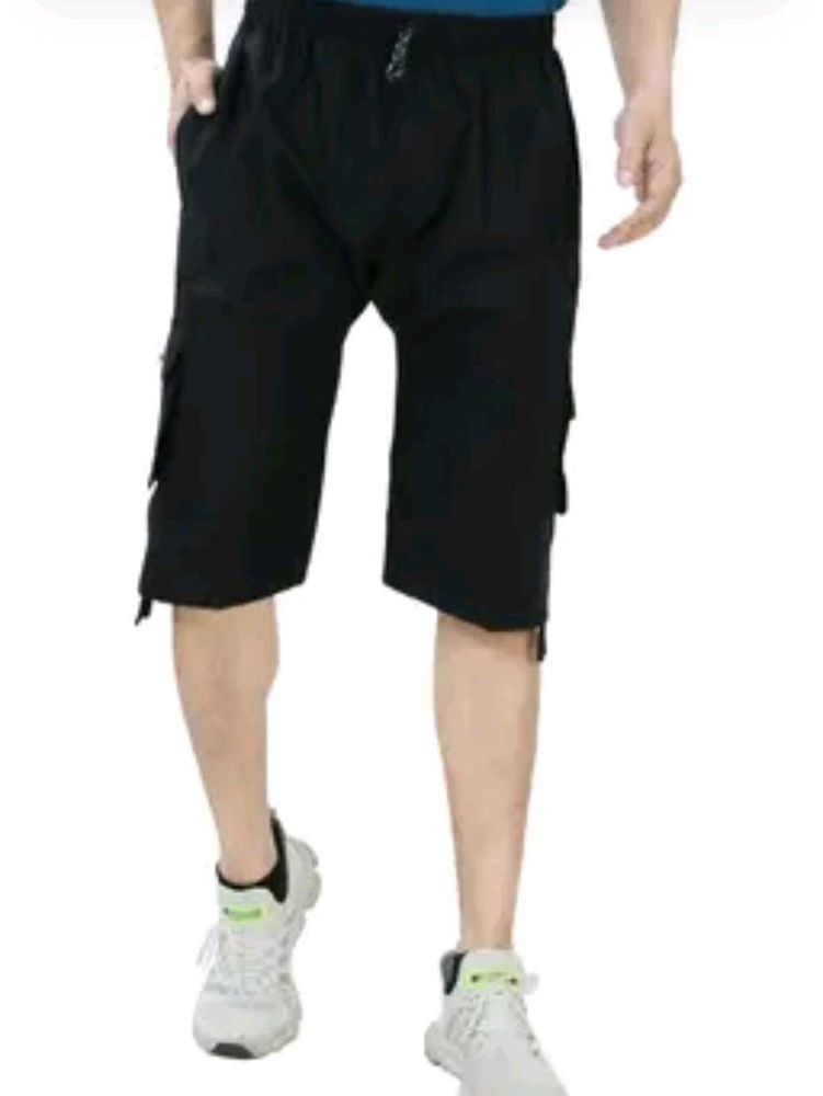 Men's Black Cargo Shorts😍🤩