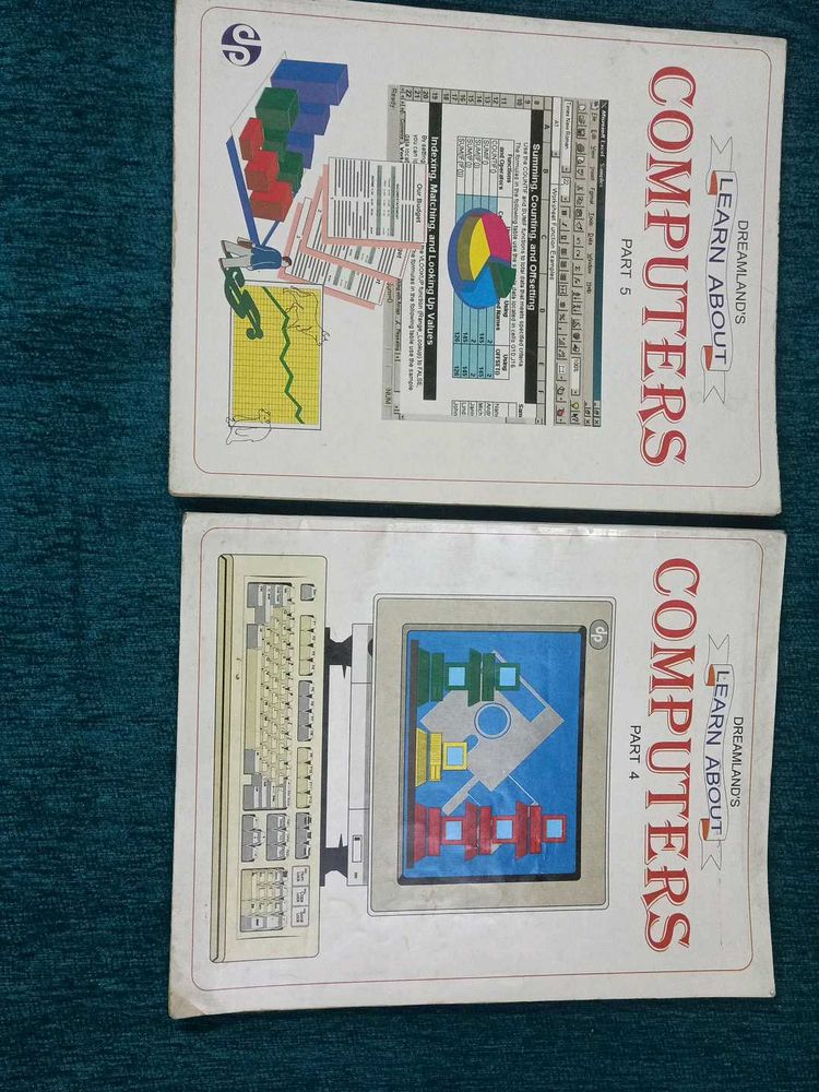 dreamlands learn about computers set of 4 books pa