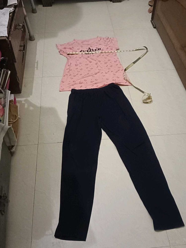 Comfortable Pink Pajama Set