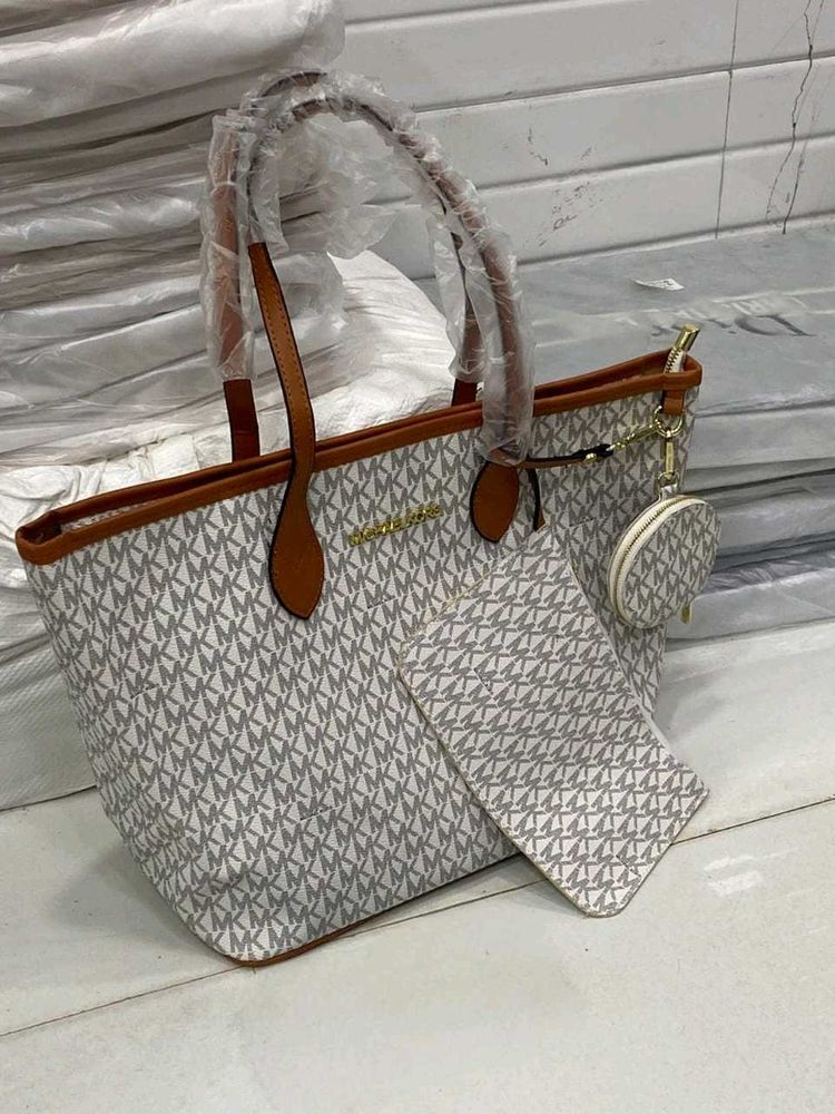 MK COACH LARGE TOTE BAG* with Coin Pouch