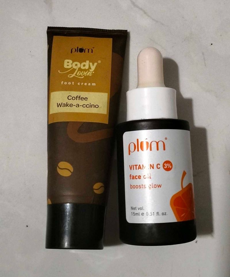 Plum Coffee &amp; Vitamin C Skincare Duo