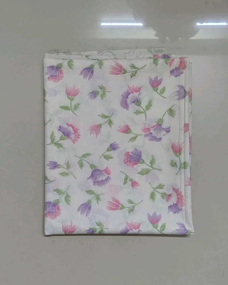Beautiful Floral Print Dress Material