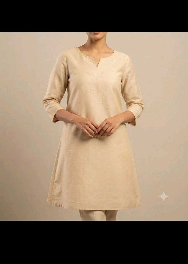 Elegant Beige Kurta 28-30 fit