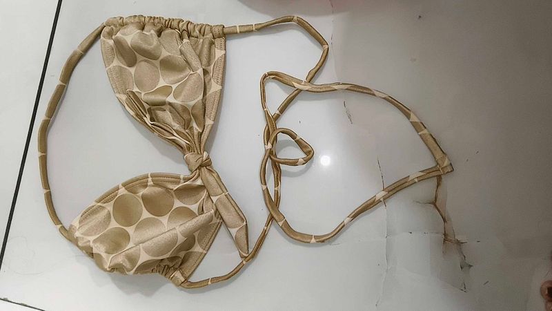 3 pairStylish Polka Dot Bikini Top