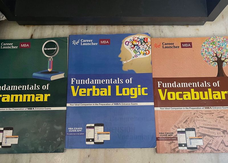 MBA CL Entrance Exam Prep Books Set