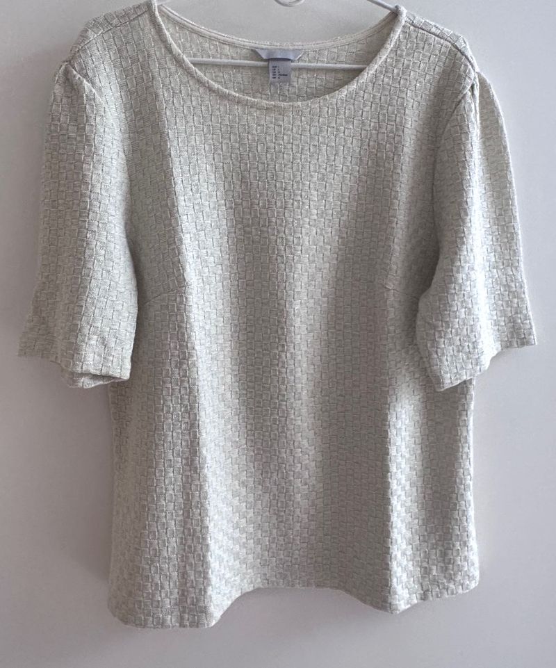 H&amp;M - Textured Knit Top