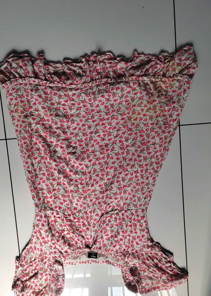 Charming and cute floral printed dress for womens