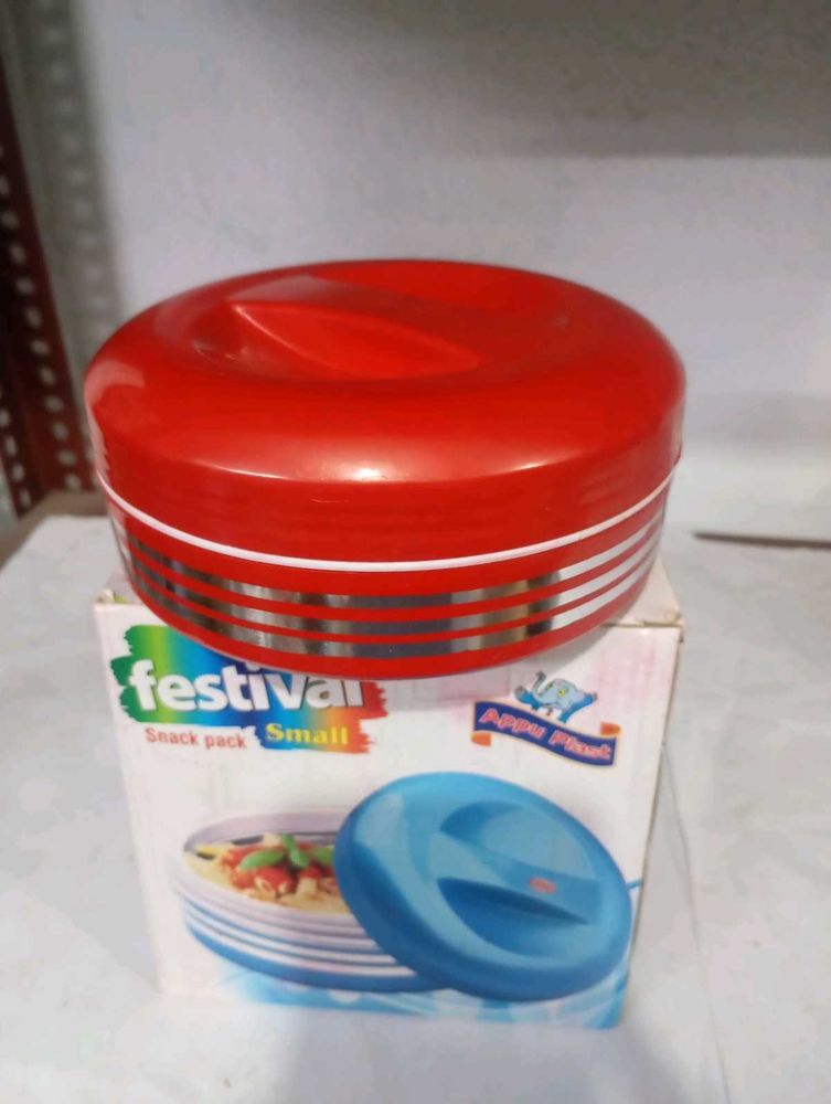 Festival Snack Pack inner Steel Lunch Box