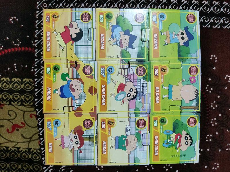 chokichoki Shin Chan puzzle Complete set of