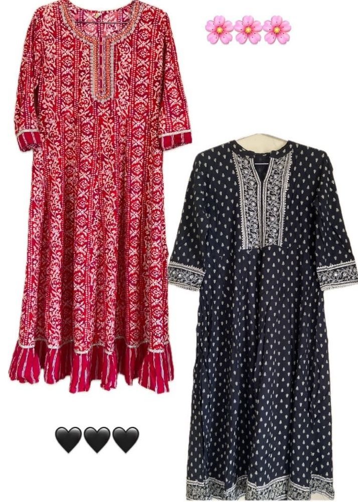 🩷SALE 🩷Combo Of 2 Beautiful Kurti’s