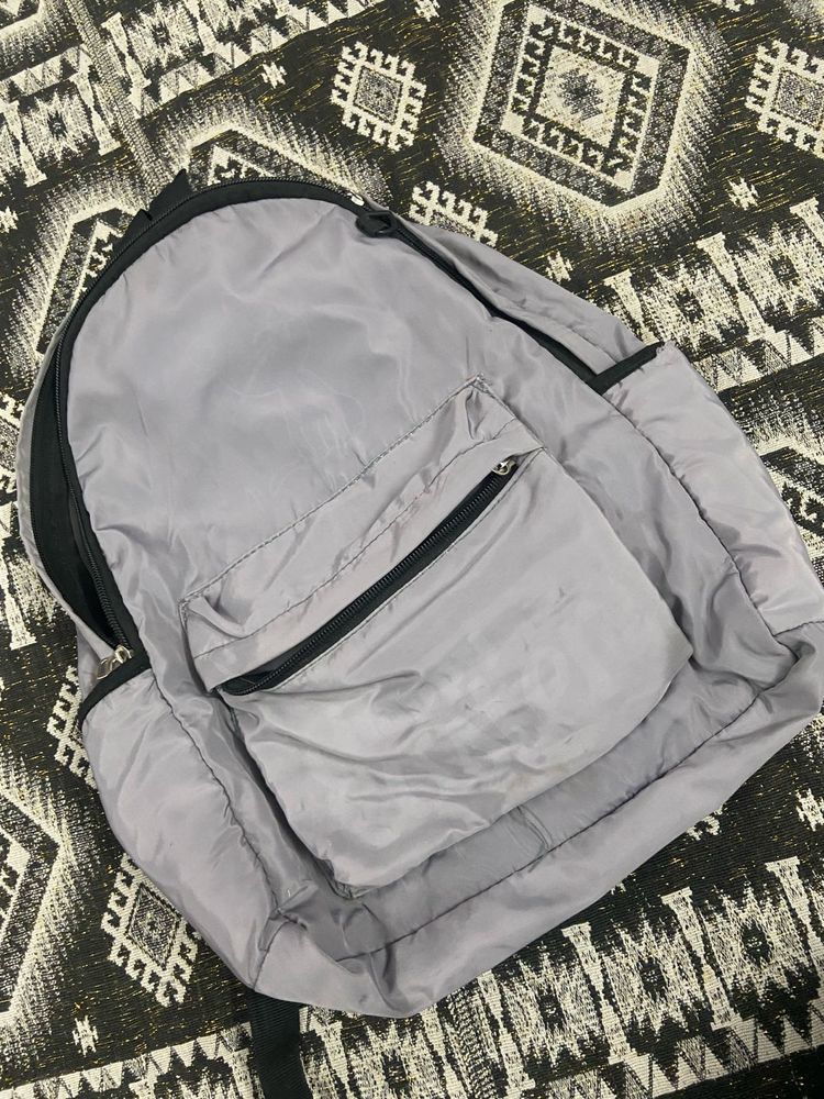 Gray Backpack