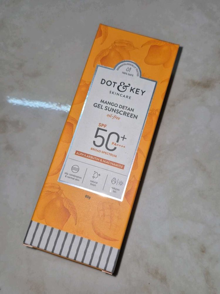 SEALED Dot &amp; Key Mango Detan Gel Sunscreen