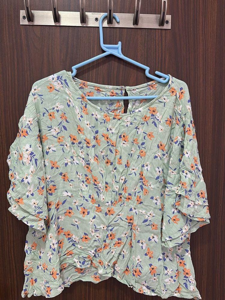 Floral Print Top