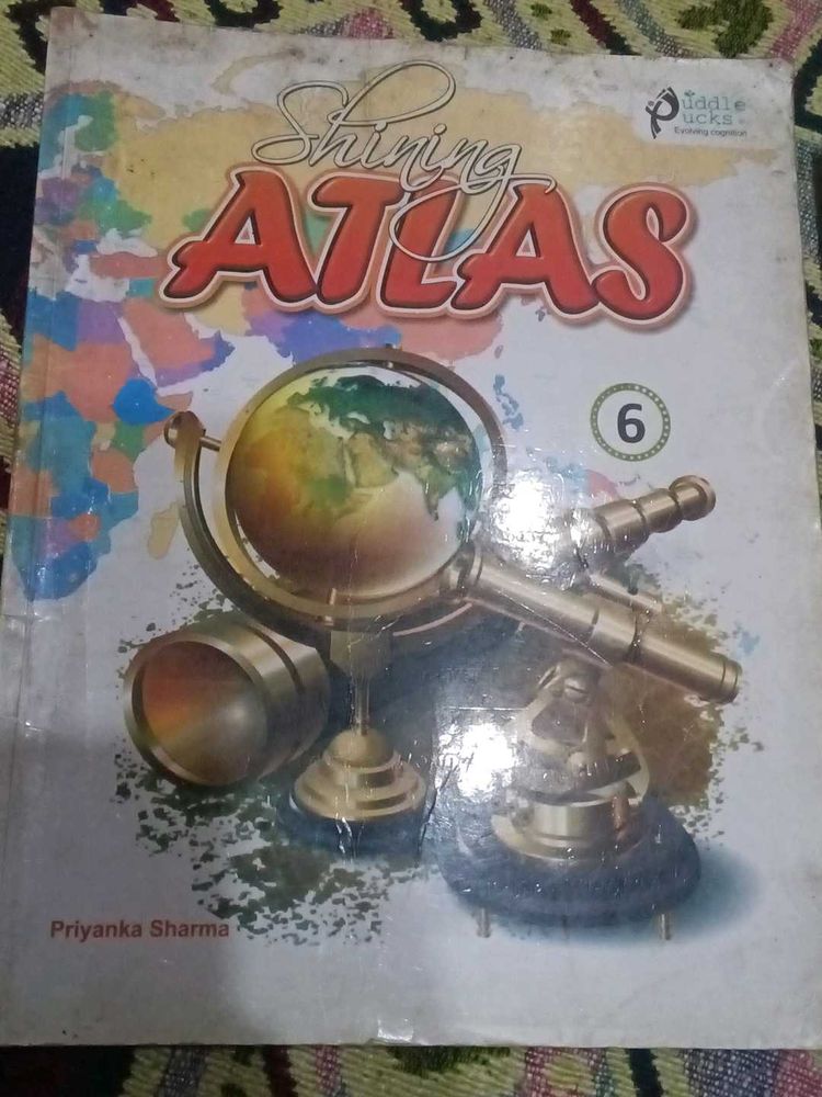 Shining Atlas - Class 6 MAP Related book