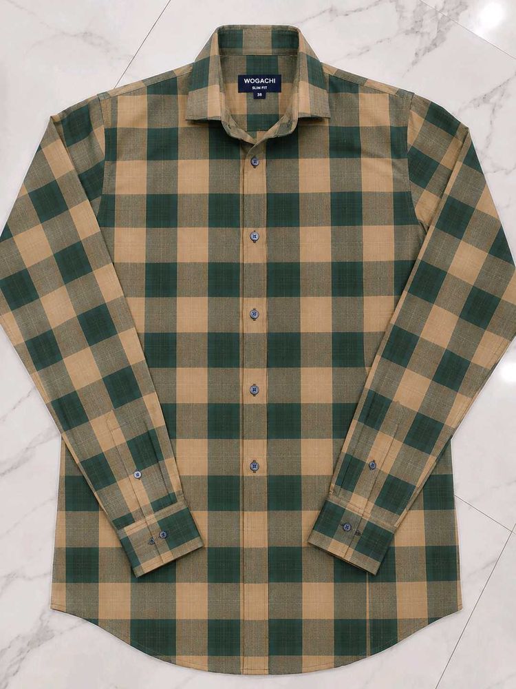 ✨Men's Plaid Checked Casual Shirt