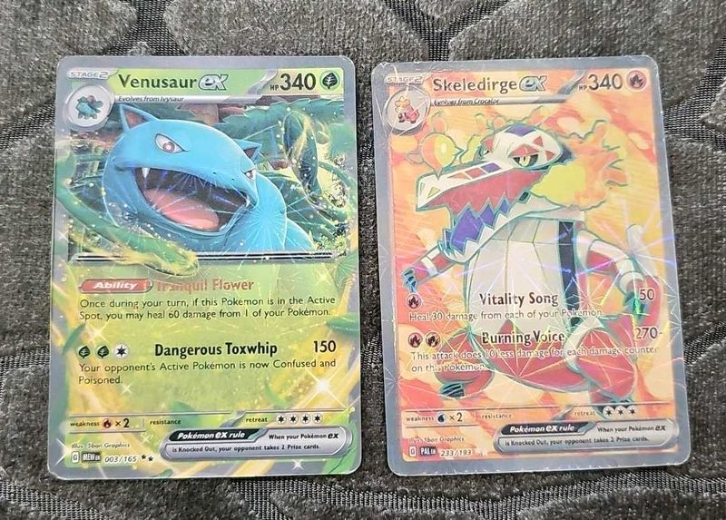 Pokemon Cards - Venusaur &amp; Skeledirge