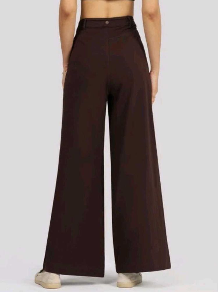 High-Waisted Wide-Leg Pants