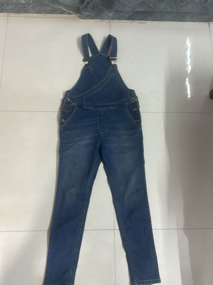 Blue Denim Overalls