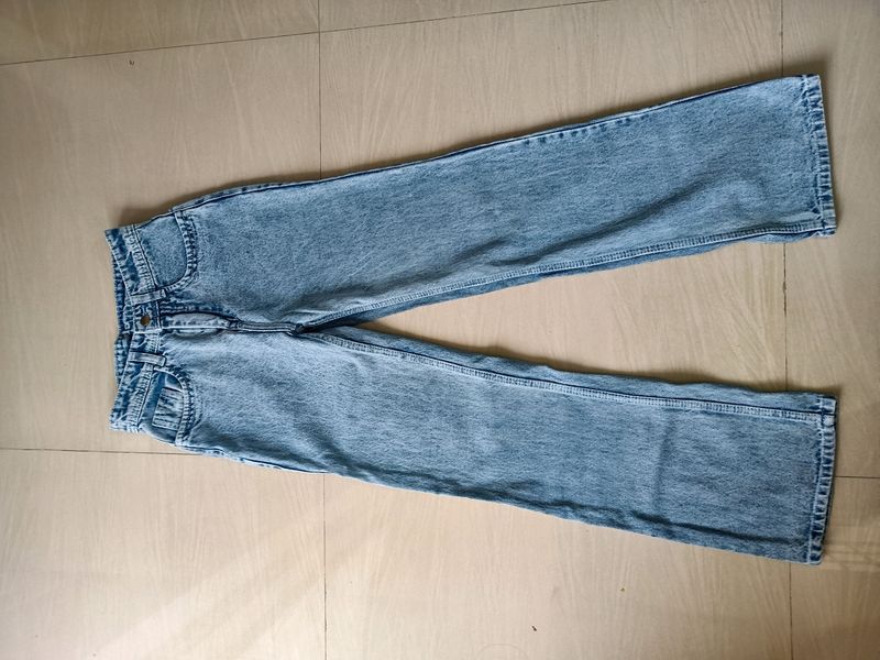 Blue Straight Fit Jeans
