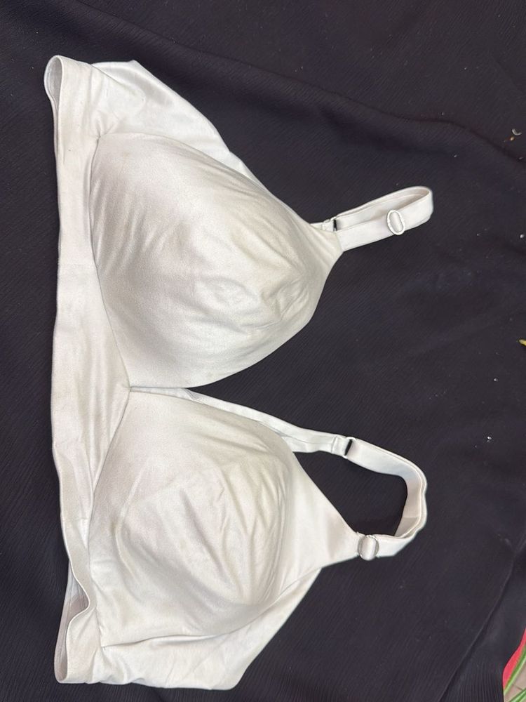 White Comfort Bra