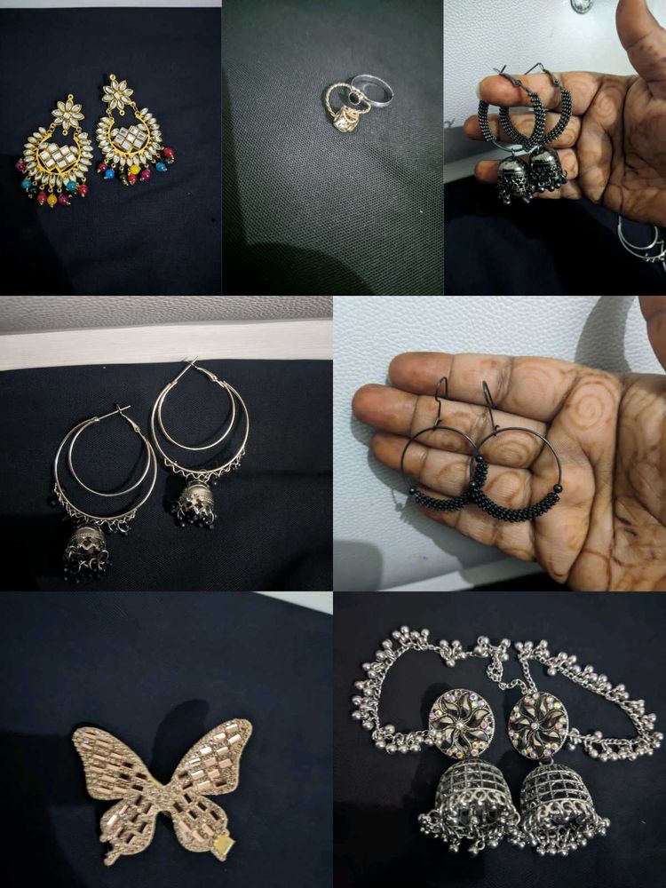 Assorted beautiful ❤️ Ethnic Jhumka Earrings Set
