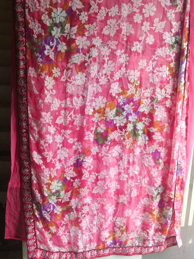 Beautiful Pink Saree