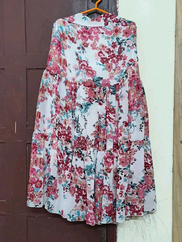 Floral Tiered Maxi Dress