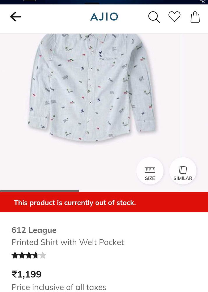 Branded Boy's Casual Shirt