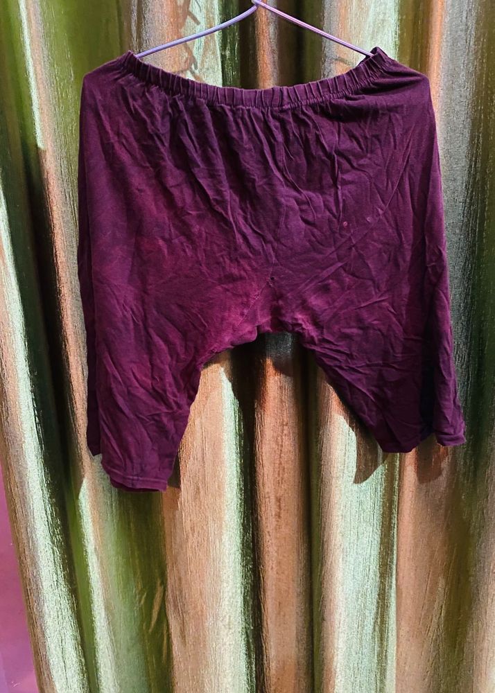 Maroon Casual Shorts