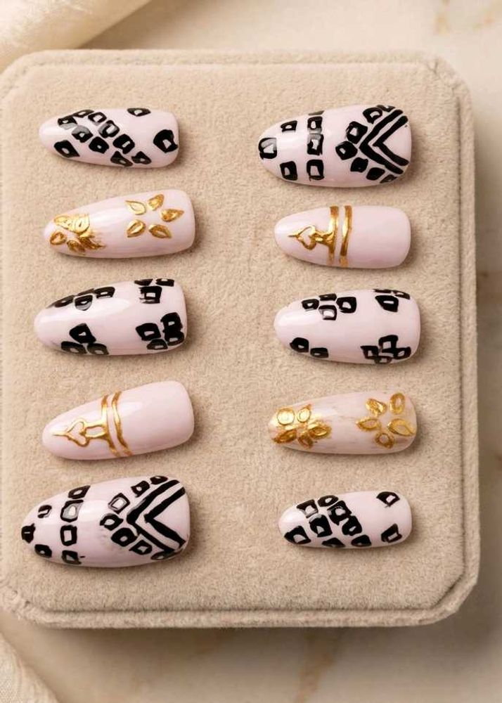 Designer Press-On Nails