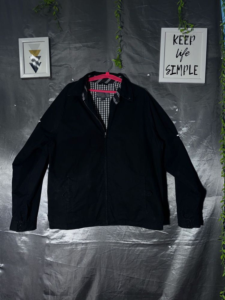 Old Navy  Men's Black Harrington Jacket