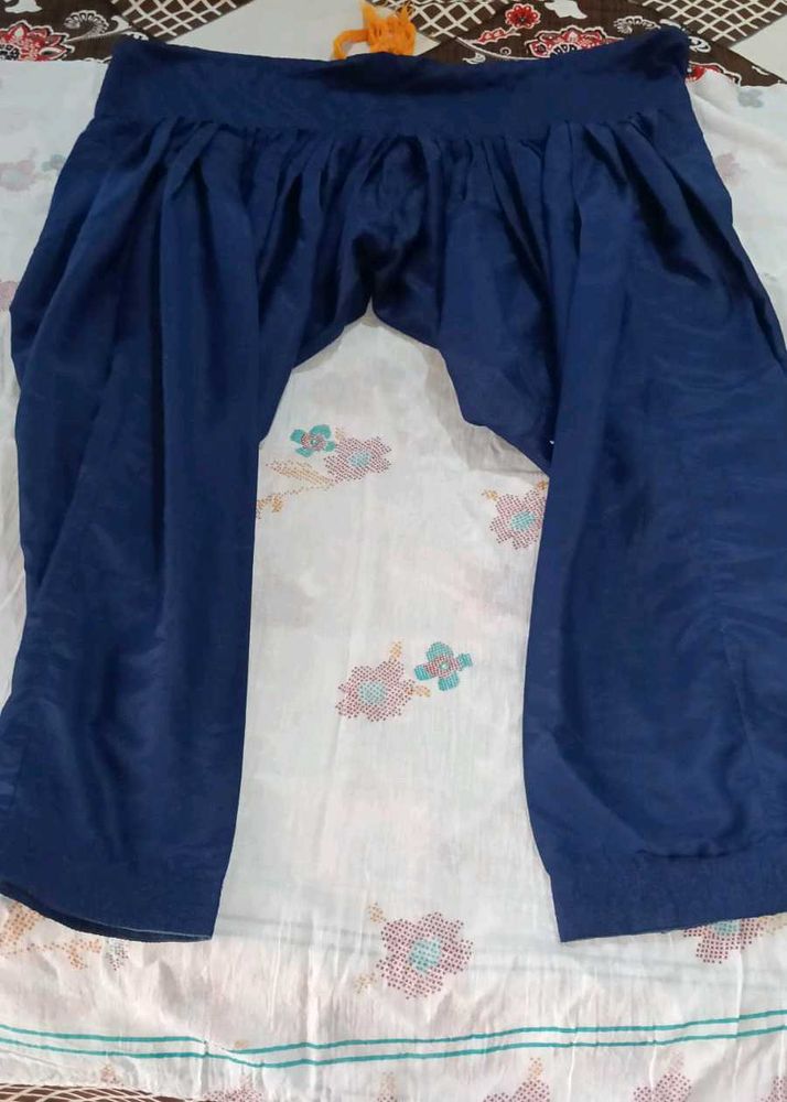 Navy Blue Patiala Salwar