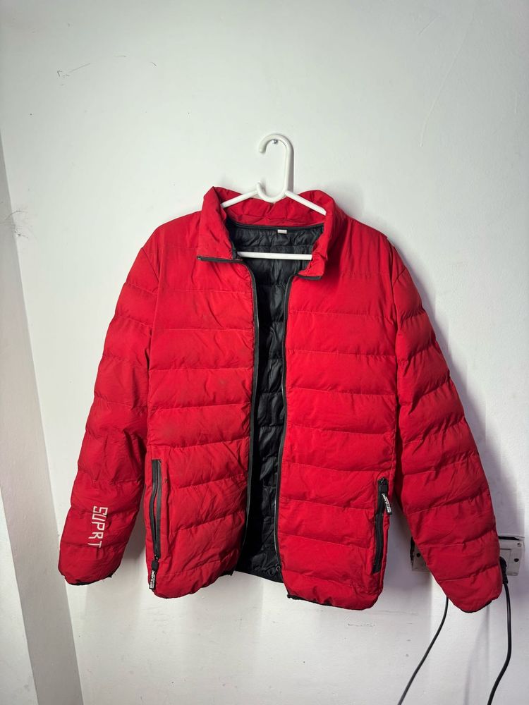 UNISEX Red Puffer Jacket