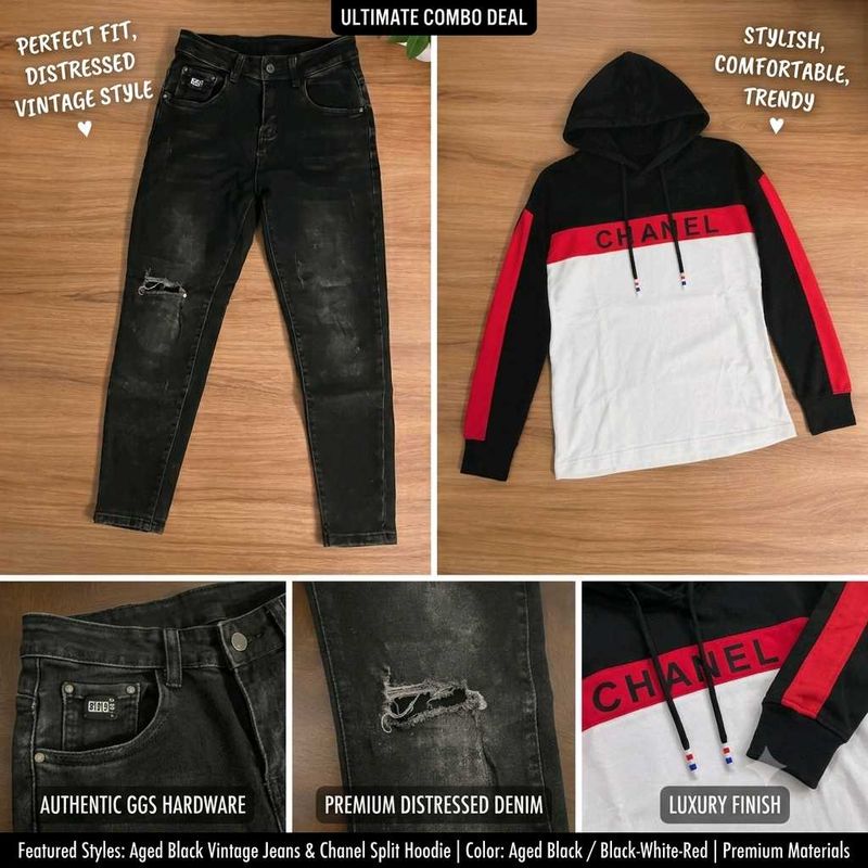 hoodies and jeans combo