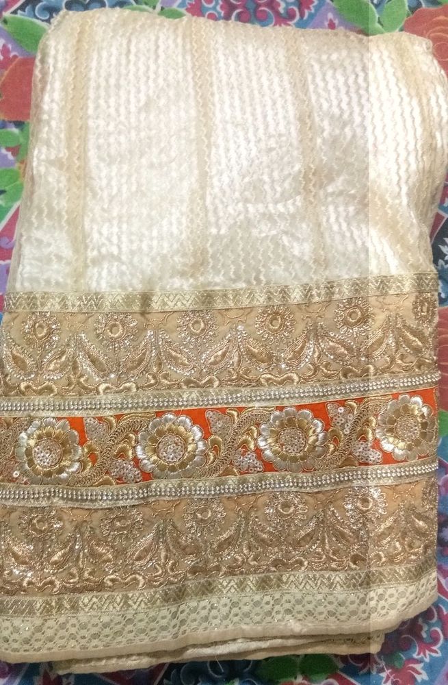 Net Embroidered Lehenga