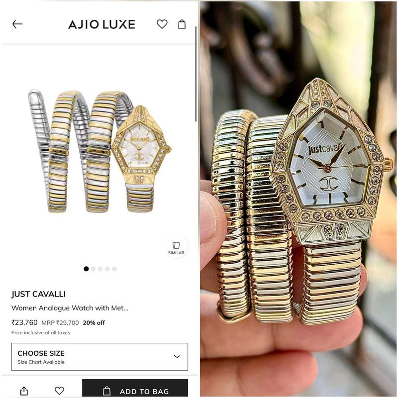 Just Cavalli Og Store Model Watch New Stock