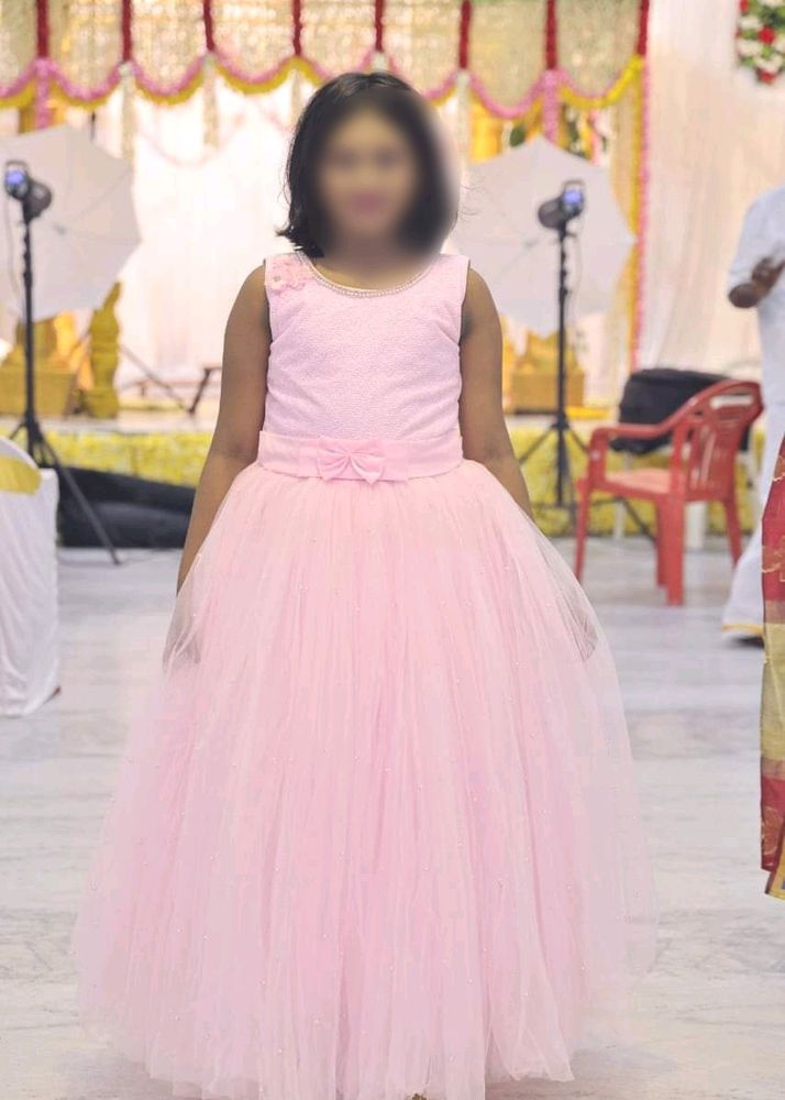 Baby Pink Ball Gown