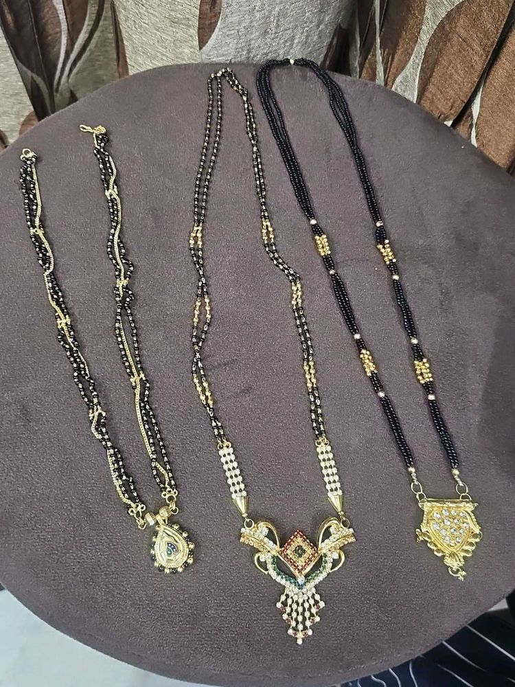 Artificial Mangalsutra Set of 3