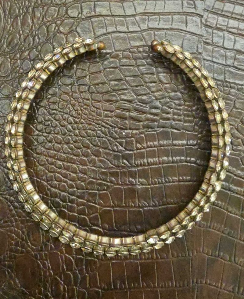 Sparkling Crystal Choker Necklace