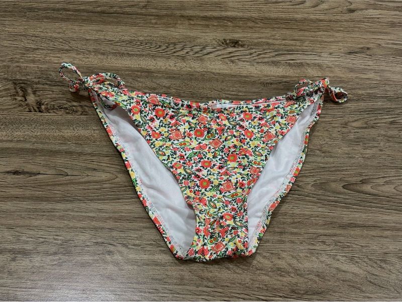 Floral Print Bikini Bottoms