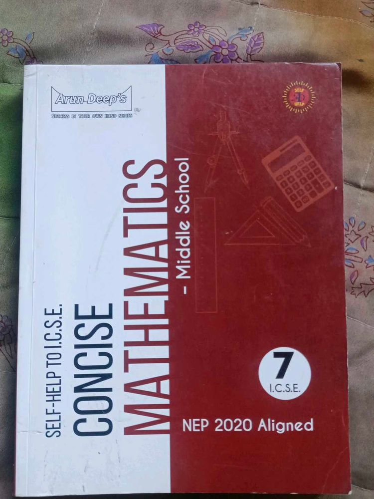 Concise Mathematics Class 7 ICSE Book